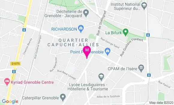 Localisation Dr Camille Letiers