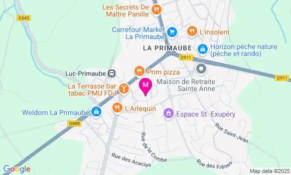 Localisation Dr Virginie Latieule