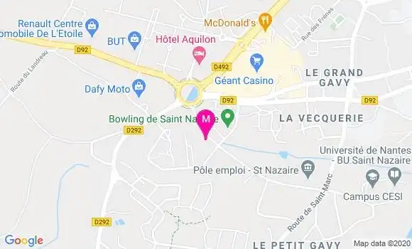 Localisation Dr Sylvie Geffroy