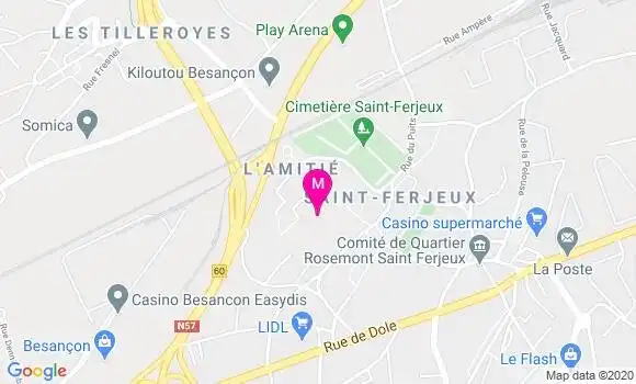 Localisation Dr Marion Morand