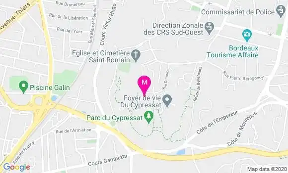 Localisation Dr Sophie Meurisse