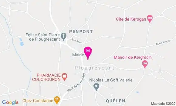 Localisation Dr Maxence Clauzel