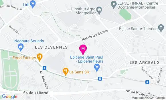 Localisation Dr Adrien Flandre