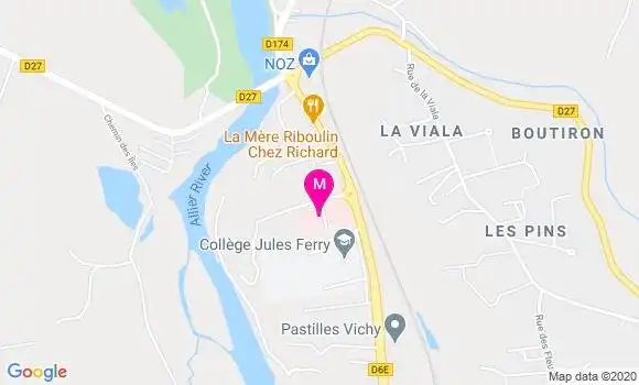 Localisation Dr Philippe Giraud