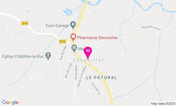 Localisation Dr Sylanda Laurent