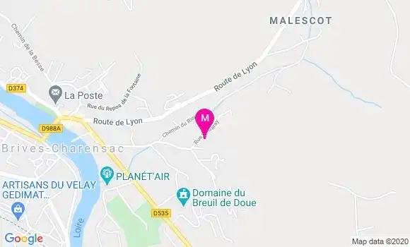 Localisation Dr Helene Capart