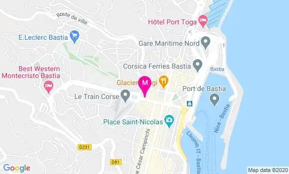 Localisation Dr Xavier Belgodere