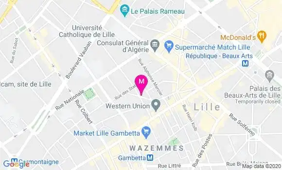 Localisation Dr Tanguy Chopin