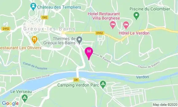 Localisation Dr Francois Xavier Carayol