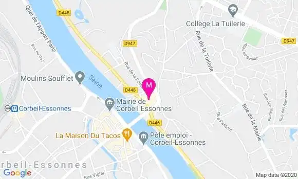 Localisation Dr Soraya Manallah