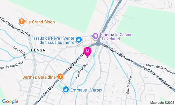 Localisation Dr Mareike Wennemar