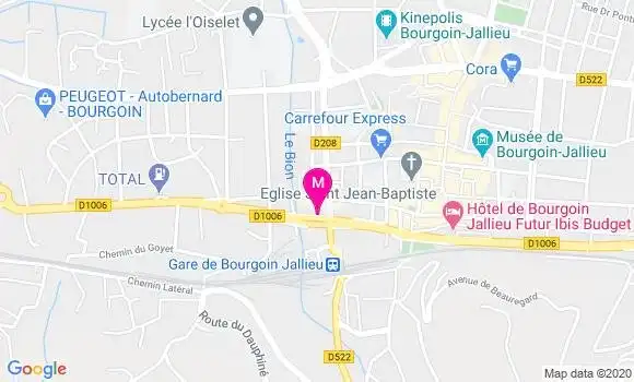 Localisation Dr Xavier Gueffier