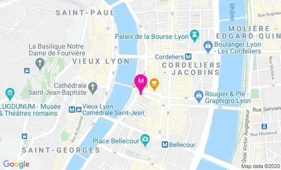 Localisation Dr Caroline Salem
