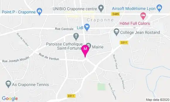 Localisation Dr Ludovic Scarna