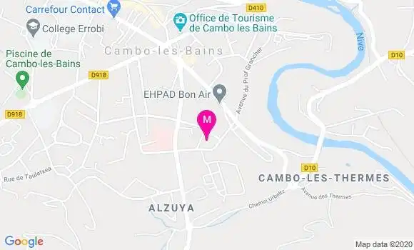 Localisation Dr Dorian Chauvet