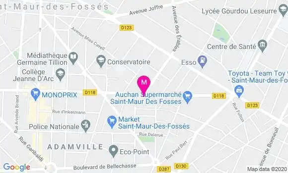 Localisation Dr Nathalie Perrodin