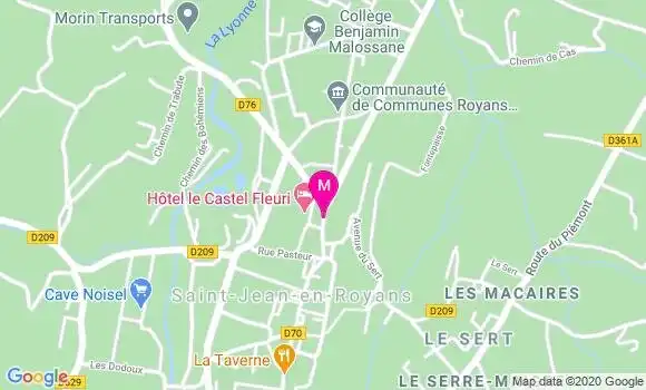Localisation Dr Xavier Dechambre