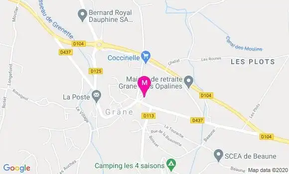 Localisation Dr Gregoire Brault