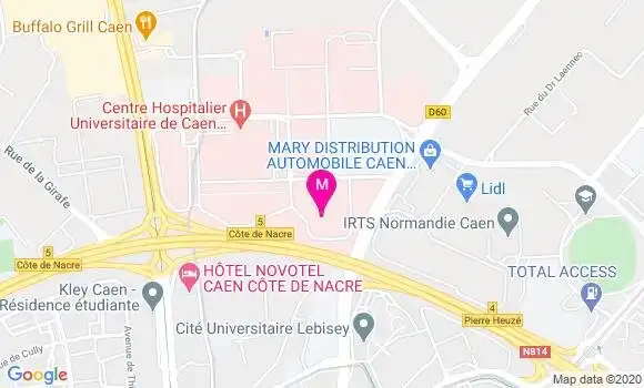 Localisation Dr Axel Coquerel