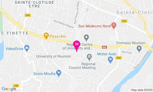 Localisation Dr Anne Sylvie Pasques