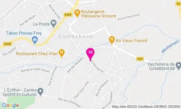 Localisation Dr Sylviane Werle