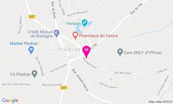 Localisation Dr Romain Tiquet