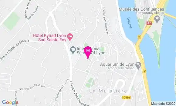 Localisation Dr Anne Herve Houga