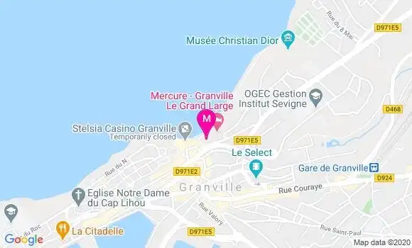 Localisation Dr Clemence Guteville