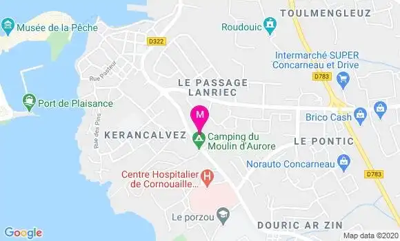 Localisation Dr Nathalie Ysnel