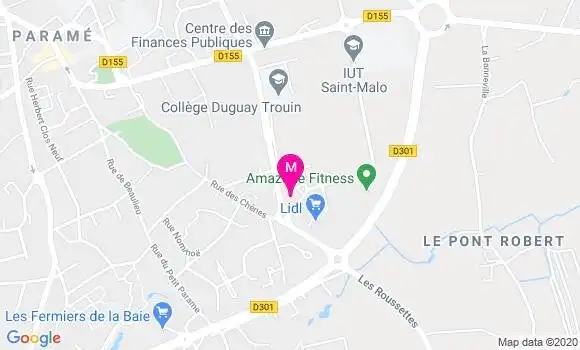 Localisation Dr Laure Millon