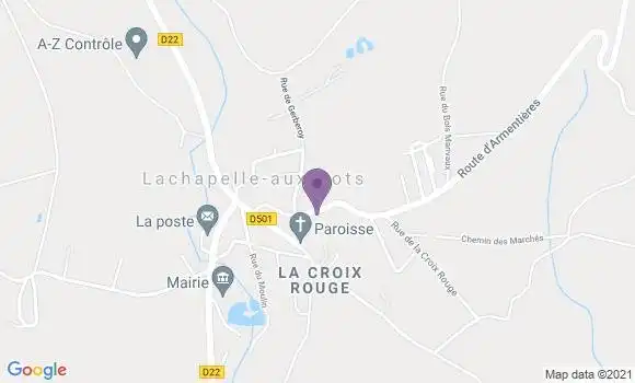Localisation Dr Pierre Laburthe Tolra