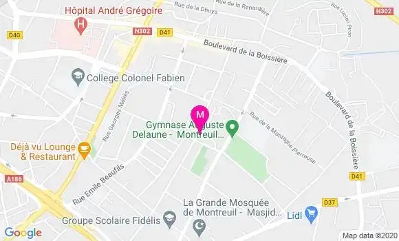 Localisation Dr Claire Guzman