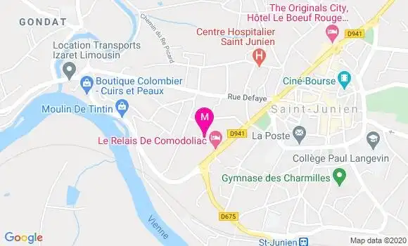 Localisation Dr Joseph Denizot