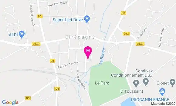 Localisation Dr Anais Bous