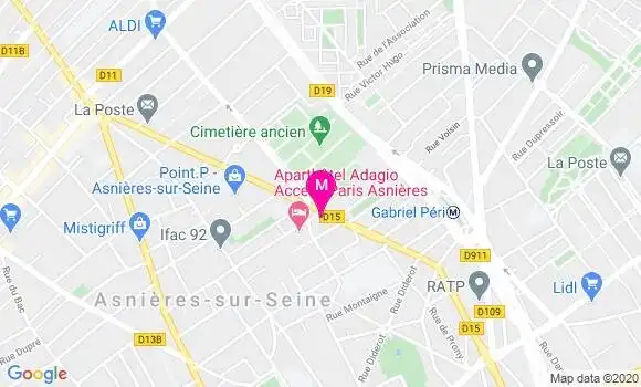 Localisation Dr Laurence Zenou