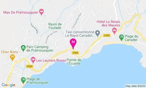 Localisation Dr Marie Eve Baque