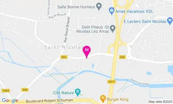 Localisation Dr Johann Chivot