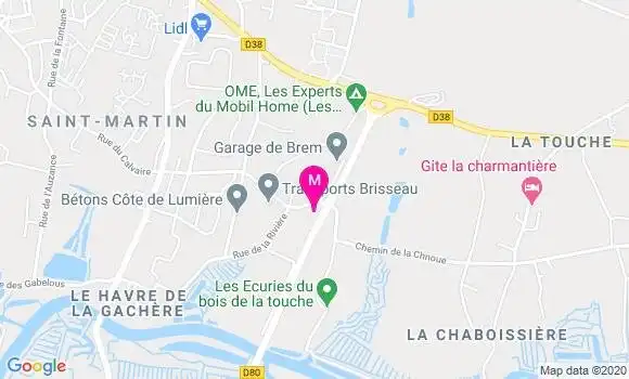 Localisation Dr Denis Lheureux