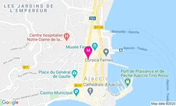 Localisation Dr Stephane Comiti