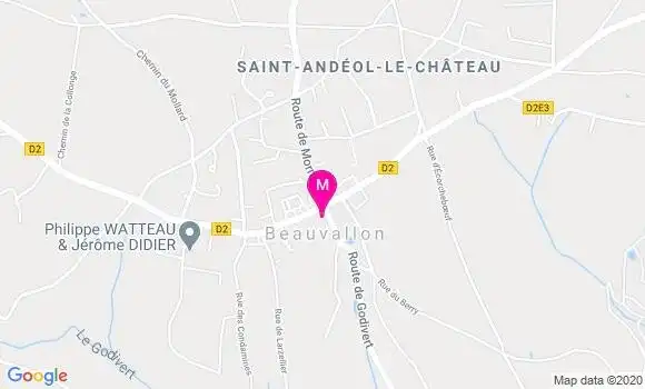 Localisation Dr Fabienne Duplay