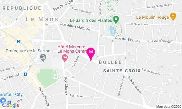 Localisation Dr Aurelie Taillandier