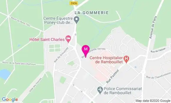 Localisation Dr Violaine Nicolas