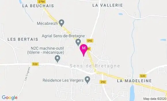 Localisation Dr Laurence Gill