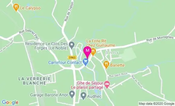 Localisation Dr Christophe De Sa