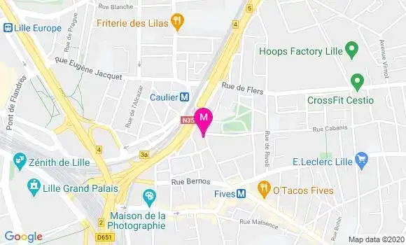 Localisation Dr Amelie Dubreuil