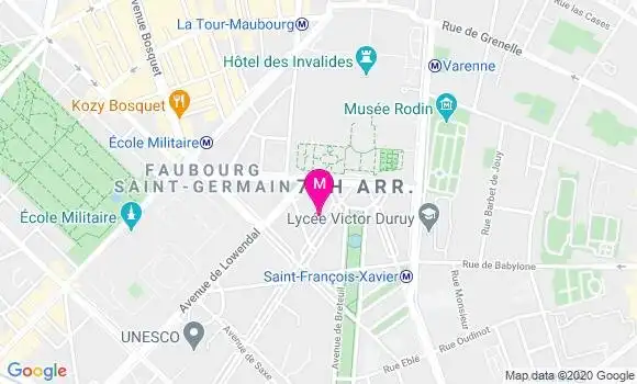 Localisation Dr Nicolas Lefevre