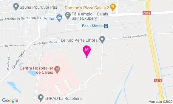 Localisation Dr Jean Patrick Cardon