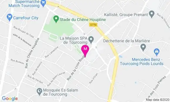 Localisation Dr Frederic Peiffer