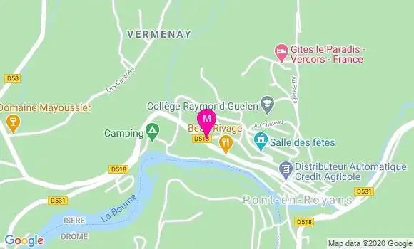 Localisation Dr Daisy Mandon Roumeas