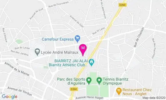 Localisation Dr Nicolas Tena